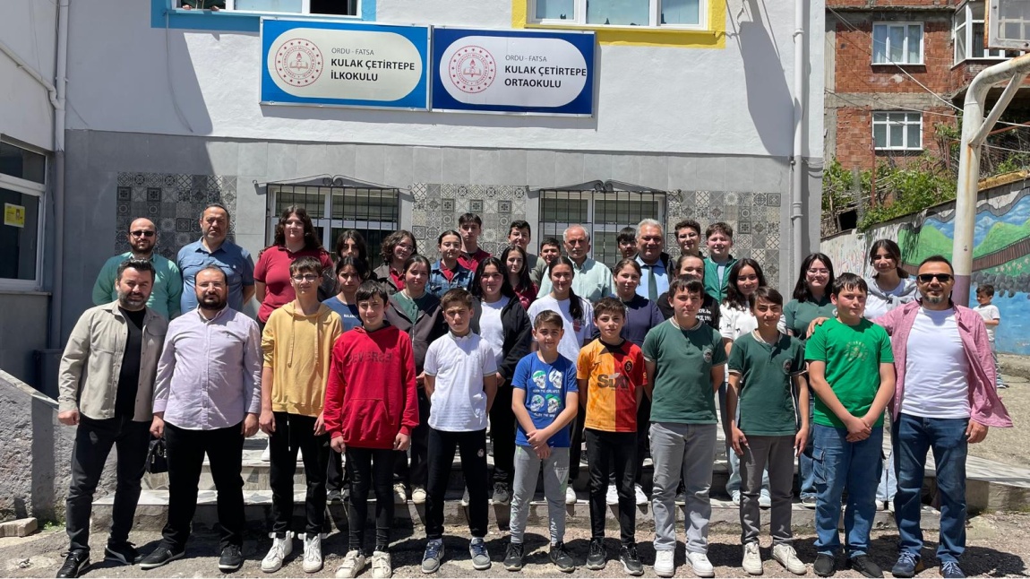 Fatsa Kulak Çetirtepe İlkokulu Ortaokulunu ziyaret ettik